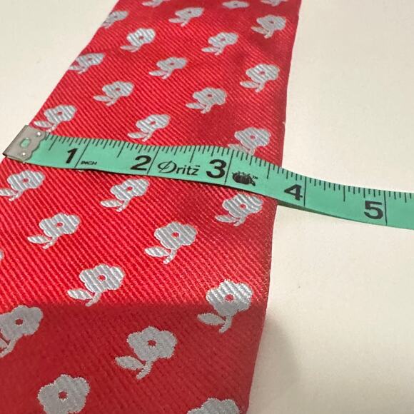Banana Republic Floral Necktie Career Office Nerd - Picture 7 of 9